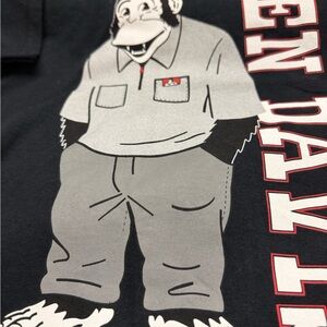 Ben Davis Black and Gray Graphic Tee